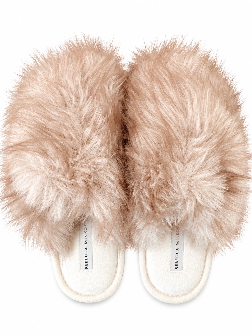 Rebecca Minkoff Faux Fur Slippers US L